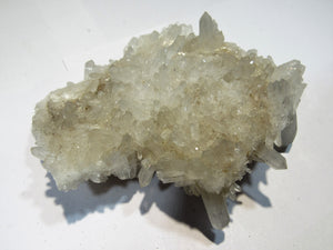 Bergkristall feine Nadel- Kristallstufe Bourg d'Oisans, Frankreich