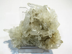 Bergkristall feine Nadel- Kristallstufe 8cm Üffeln Weserbergland, Deutschland