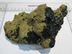 Zinkblende Sphalerit  mit Dolomit 13cm Baia Sprie Cavnic Maramures, Rumänien