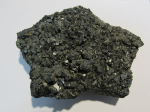 Bleiglanz Galenit Platte 11cm + Zinkblende +Pyrit Madan Erzfeld, Bulgarien