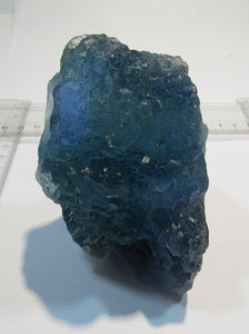 Fluorit große blaue Kristallstufe translucent 600g Fuzhou Prov Fujian, China