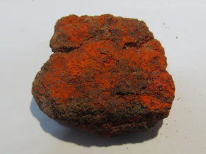 Bleioxid Mennige Minium Stufe Rohstein Tuscon-Mountains, Arizona, USA