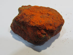 Bleioxid Mennige Minium Stufe Rohstein Tuscon-Mountains, Arizona, USA