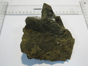 Rauchquarz Bergkristall Stufe 11cm Alpin Val Lugnez Graubünden, Schweiz