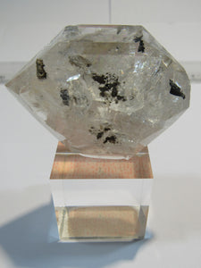 Bergkristall Herkimer Diamant Quarz Doppelender XL 53mm Herkimer State New York, USA