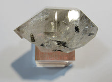Laden Sie das Bild in den Galerie-Viewer, Bergkristall Herkimer Diamant Quarz Doppelender XL 53mm Herkimer State New York, USA