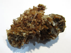 Bergkristall Nadelquarz mit Glimmer Pyrit Capnic Maramures, Rumänien
