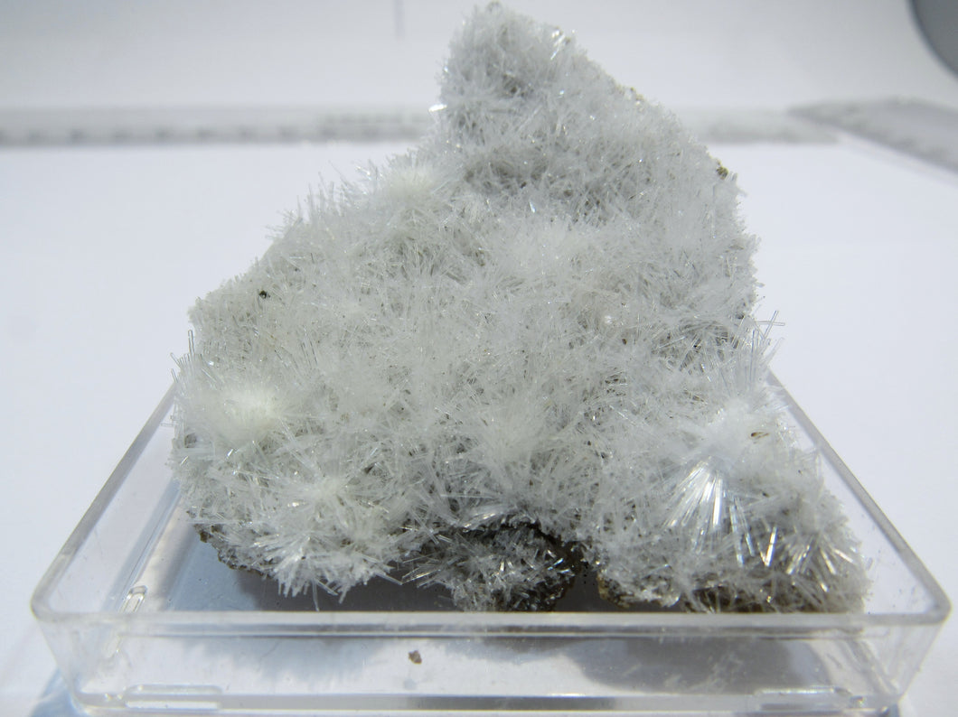 Aragonit Eisenblüte Nadelkristall Platte Mahlscheid Siegen, Deutschland