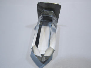 Bergkristall klare Spitze, geschliffen und poliert 5,6cm Minas Gerais, Brasilien