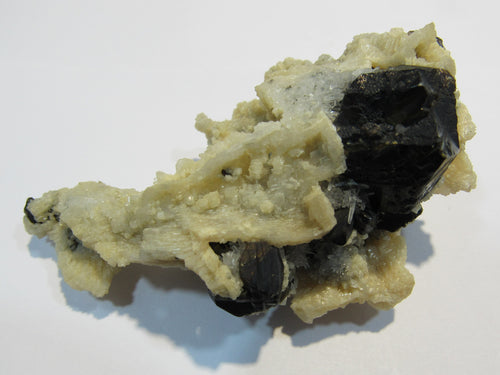 Zinkblende Sphalerit Calcit Quarz Nadelquarz 8cm Baia Sprie Cavnic, Rumaenien