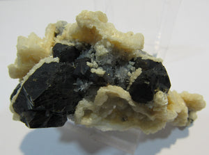 Zinkblende Sphalerit Calcit Quarz Nadelquarz 8cm Baia Sprie Cavnic, Rumaenien
