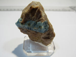 Aquamarin Kristall in Feldspat Quarz Matrix Mina Mimaso Espirito Santo, Brasilien