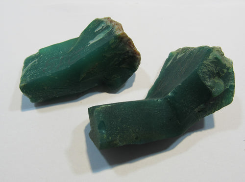 Feuerstein grüner Chalcedon Heliotrop Jaspis Rohstein Mtoroshanga, Simbabwe