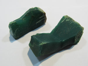 Feuerstein grüner Chalcedon Heliotrop Jaspis Rohstein Mtoroshanga, Simbabwe