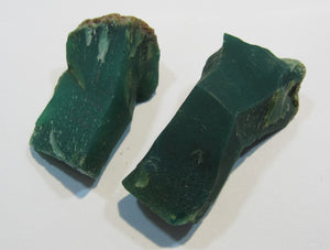 Feuerstein grüner Chalcedon Heliotrop Jaspis Rohstein Mtoroshanga, Simbabwe