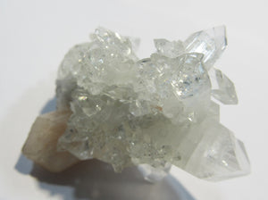Apophyllit +Desmin Calcit Schwimmer Glanz Kristall Topstufe Poona, Indien