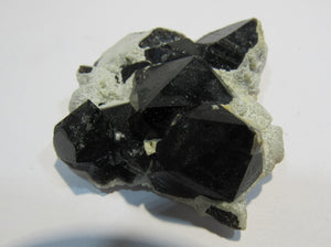 Rauchquarz Morion Kristallstufe fein mit Chalcedon Erongo Berg, Namibia