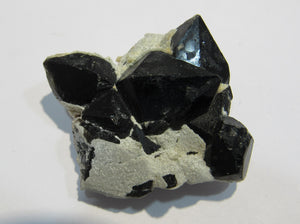 Rauchquarz Morion Kristallstufe fein mit Chalcedon Erongo Berg, Namibia