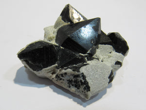 Rauchquarz Morion Kristallstufe fein mit Chalcedon Erongo Berg, Namibia