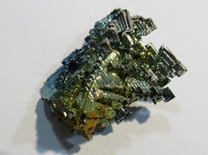 Wismut Bismut feiner Regenbogen Metall Kristall aus der Schmelze 6cm