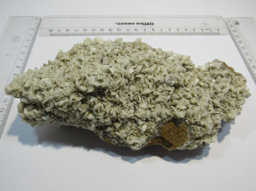 Dolomit Calcit rundum Kristalle 18cm Erzgebirge Sachsen, Deutschland