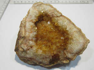 Amethyst gebrannt Citrin Goldtopas Bergkristall Stufe 10cm 512g Minas Gerais, Brasilien