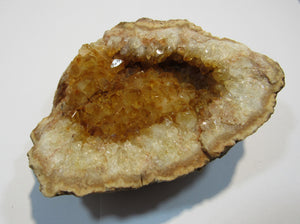 Amethyst gebrannt Citrin Goldtopas Bergkristall Stufe 10cm 512g Minas Gerais, Brasilien