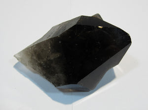 Rauchquarz Morion Bergkristall Spitze 8cm Alpin Val Lugnez Graubünden, Schweiz
