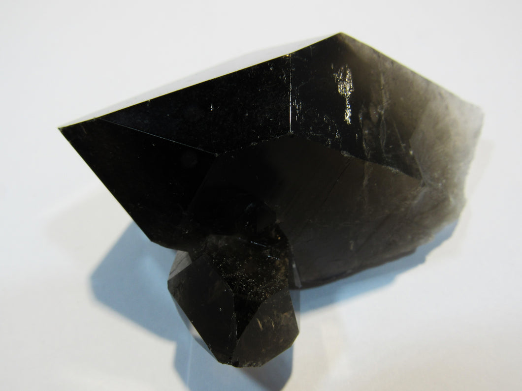 Rauchquarz Morion Bergkristall Spitze 8cm Alpin Val Lugnez Graubünden, Schweiz
