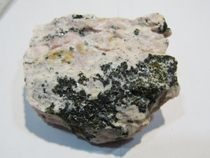 Rodochrosit Kristall Handstufe etwas Quarz +Zinkblende Baia Mare Cavnic, Rumänien