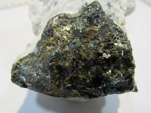 Zinkblende Sphalerit Pyrit Rhodochrosit Nadelquarz 1,6Kg 18cm Capnic, Rumänien