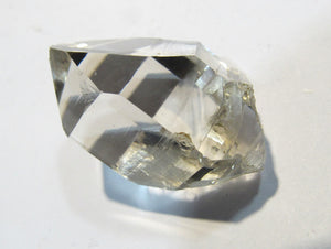 Bergkristall Doppelender groß Herkimer Diamant 38mm Herkim State New York, USA