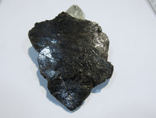 Laden Sie das Bild in den Galerie-Viewer, Zinkblende Sphalerit Kristallplatte 9cm mit Calcit Doppelender Illinois, USA