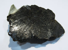 Laden Sie das Bild in den Galerie-Viewer, Zinkblende Sphalerit Kristallplatte 9cm mit Calcit Doppelender Illinois, USA