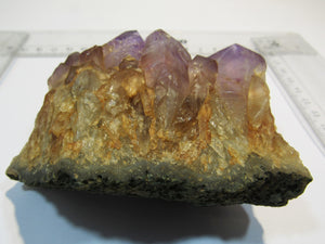 Amethyst feines Drusenstück tief violett 10cm Artigas Mine, Uruguay