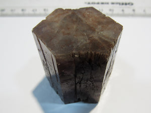 Aragonit violetter Einkristall hexagonal Schwimmer Camporrobles Valencia , Spanien