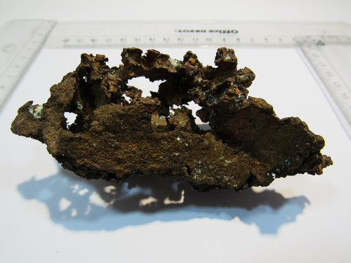 Kupfer gediegen spratziger Nugget 232g 12cm Caledonia-Mine Michigan, USA