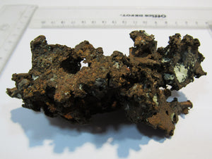 Kupfer gediegen spratziger Nugget 232g 12cm Caledonia-Mine Michigan, USA