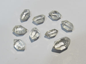 Bergkristall Doppelender Sammlung 9Stk Herkimer Diamanten Herkim State New York, USA (Kopie)