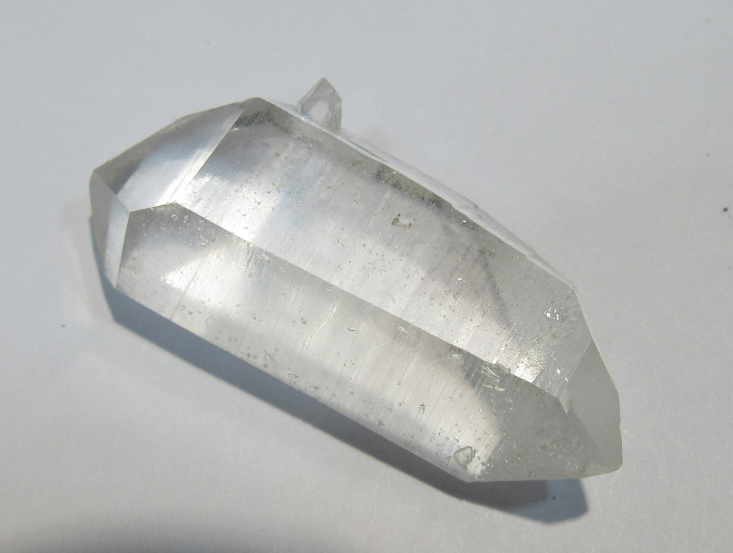 Bergkristall Doppelender klar groß 45mm Herkimer Typ Tibet Himalaya, China