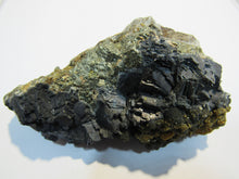 Laden Sie das Bild in den Galerie-Viewer, Bleiglanz Galenit xx mit Pyrit 9cm Herja Mine Capnic Maramures, Rumänien