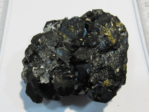 Zinkblende Glanz Sphalerit Quarz Pyrit top Kristallstufe 6cm Trepca, Kosovo