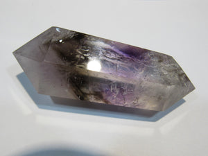 Amethyst Quarz Kristall Phantom Doppelender 7cm rundum poliert, Madagaskar