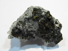 Laden Sie das Bild in den Galerie-Viewer, Bergkristall auf Zinkblende Sphalerit Pyrit 7cm Stary Trg Mine Trepca, Kosovo