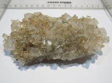 Laden Sie das Bild in den Galerie-Viewer, Steinsalz Halit Kristallstufe transparente Würfel 11cm Neuhof Ellers, Deutschland