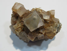 Laden Sie das Bild in den Galerie-Viewer, Fluorit Würfel Kristall Stufe 7cm Wölsendorf Schwarzach Oberpfalz, Deutschland