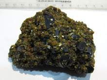 Laden Sie das Bild in den Galerie-Viewer, Zinkblende Sphalerit mit Dolomit, Calcit und Pyrit 8cm Mitrovica Trepca, Kosovo