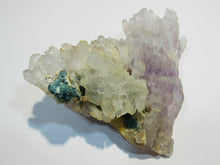 Laden Sie das Bild in den Galerie-Viewer, Amethyst Amethystsonne Achatkatze Bergkristall 10cm Minas Gerais, Brasilien