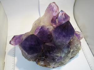 Amethyst XL feine Großstufe Museumsstück 30x26x19cm 8,9Kg Santa Cruz, Bolivien