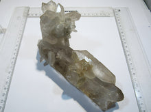 Laden Sie das Bild in den Galerie-Viewer, Rauchquarz XL Kristall Stufe Schwimmer 18cm Stubachtal Salzburg, Österreich